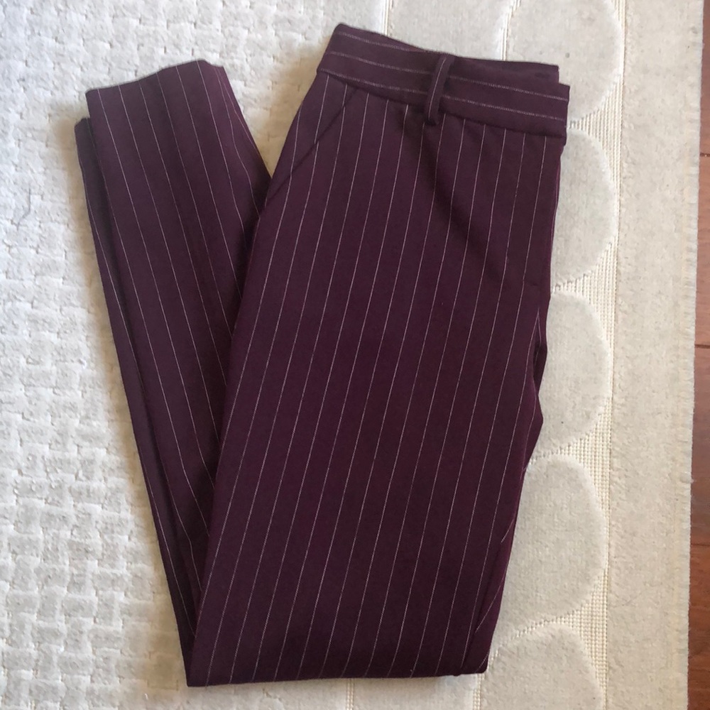 Express Columnist Skinny Mid Rise Pants